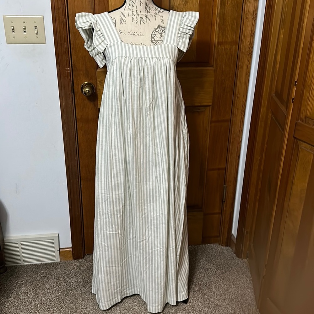 -New With Tags:New Day Striped Dress Size Small bust 34-38